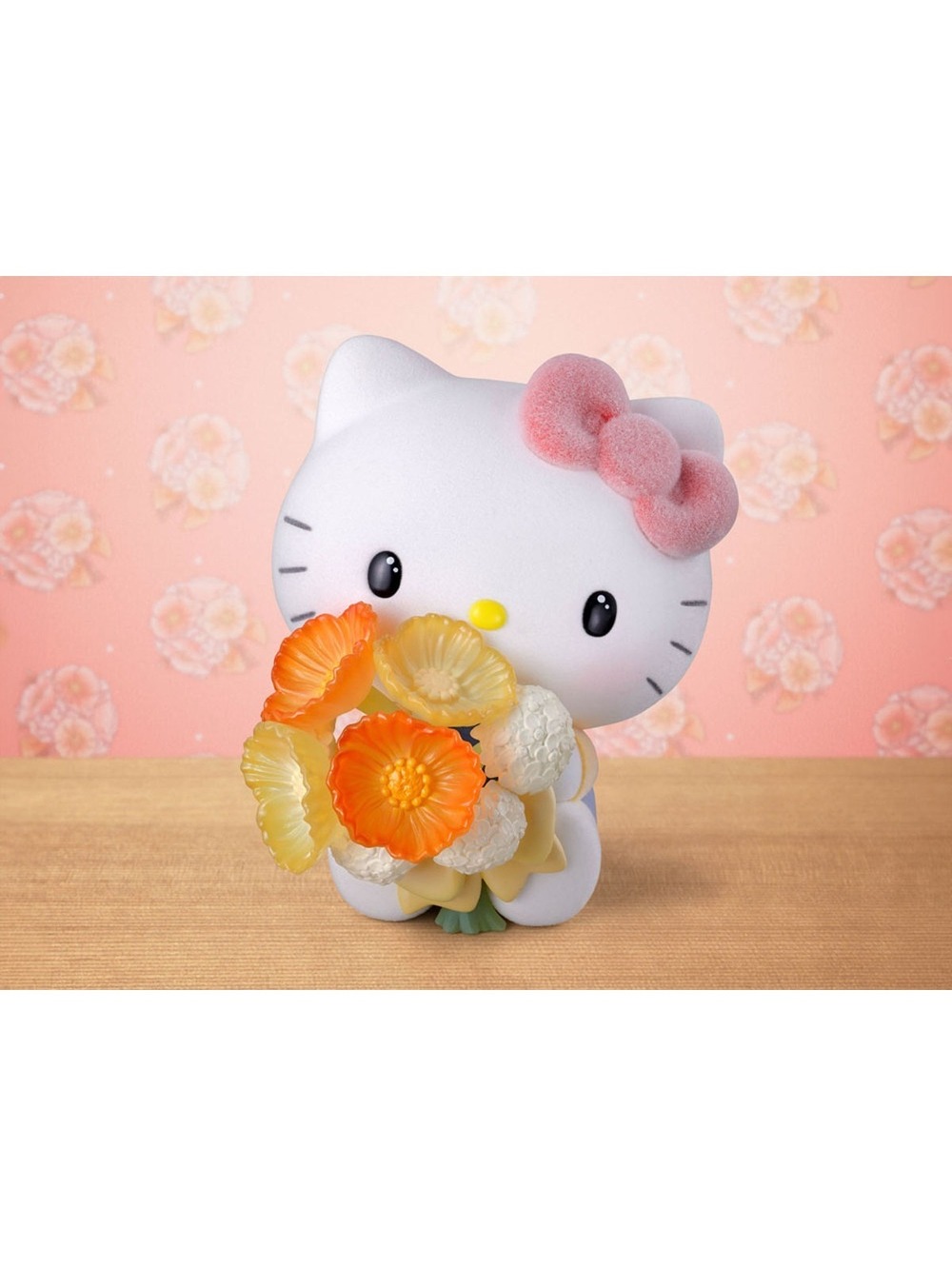 Sanrio Rowtashii Noise mofamofy Hello Kitty Figure - 4"